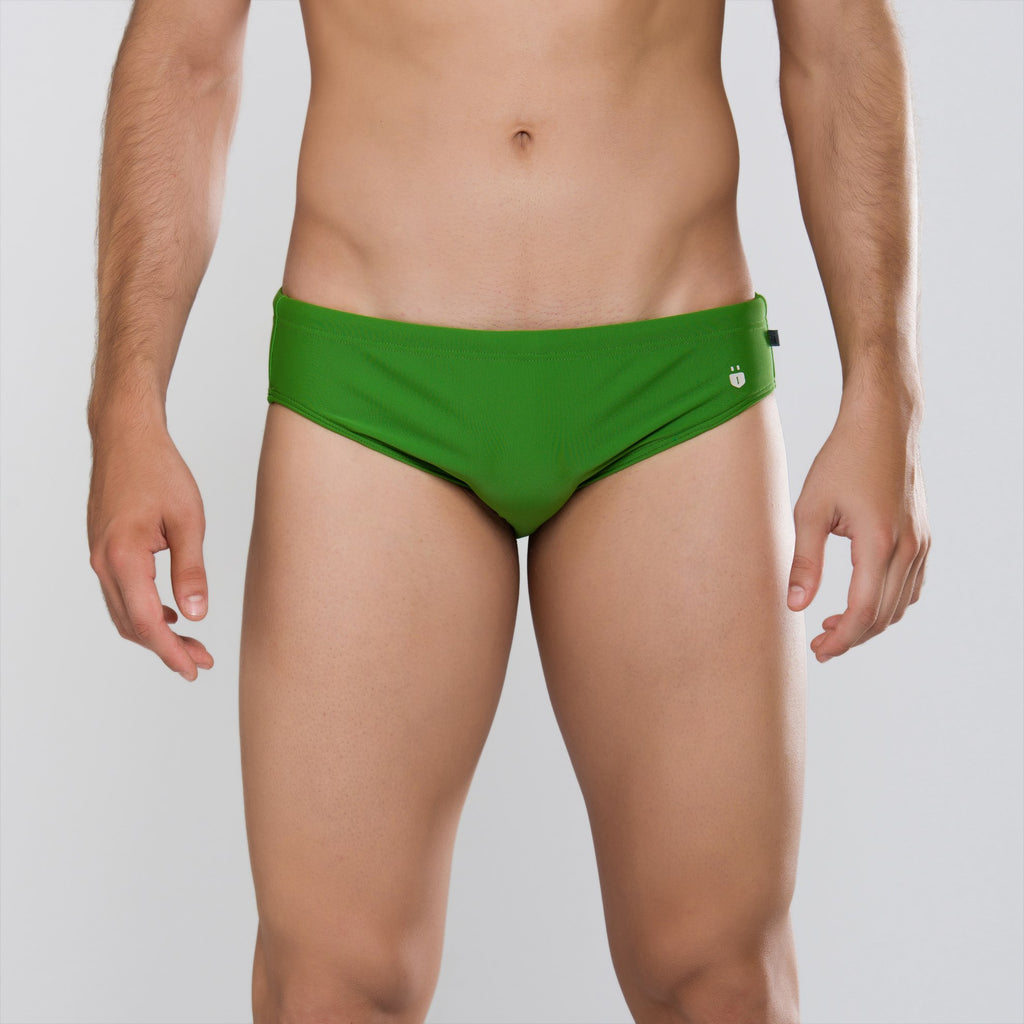 MÏAU Sport Brief Colours Nature Green men's swim brief
