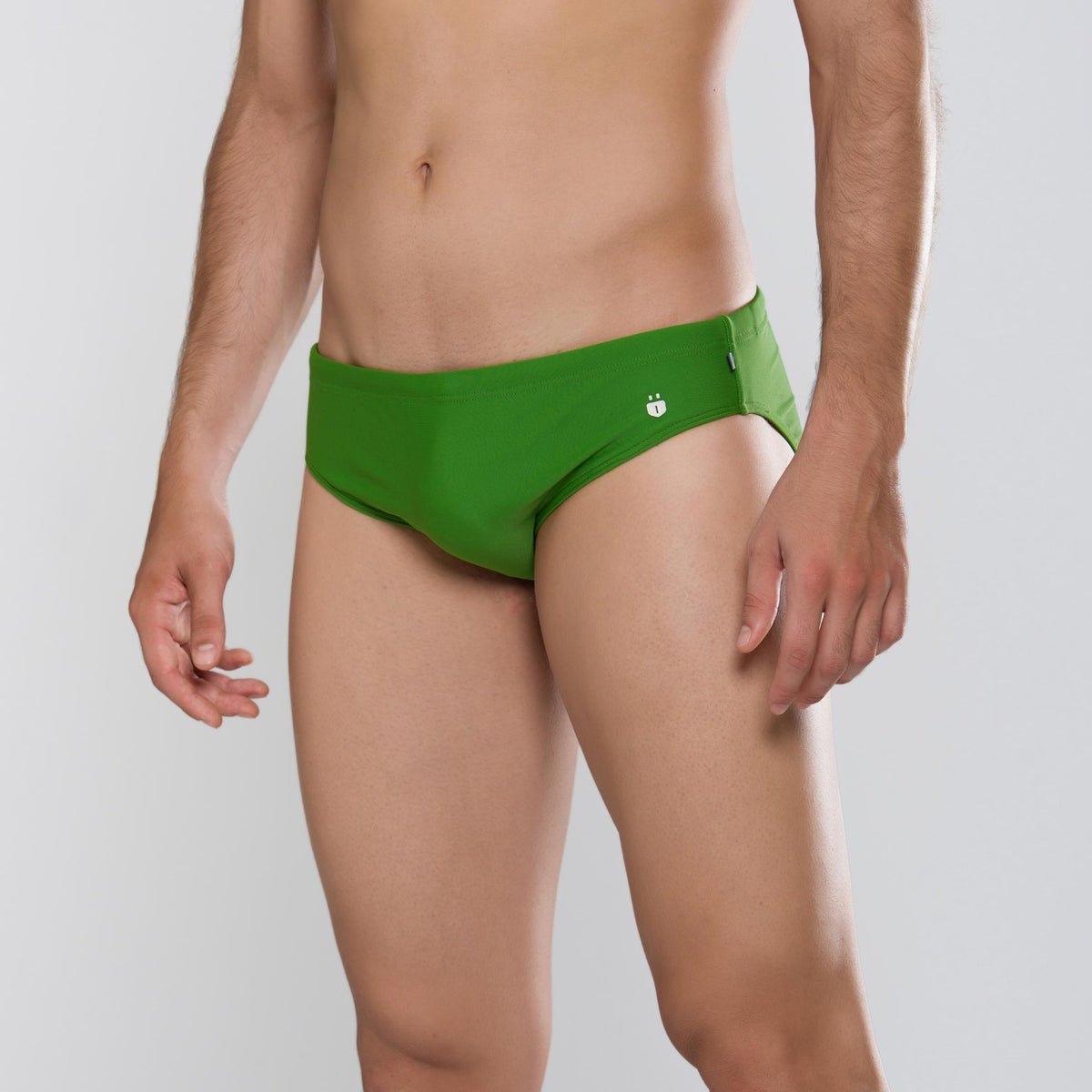 MÏAU Sport Brief Colours Nature Green men's swim brief