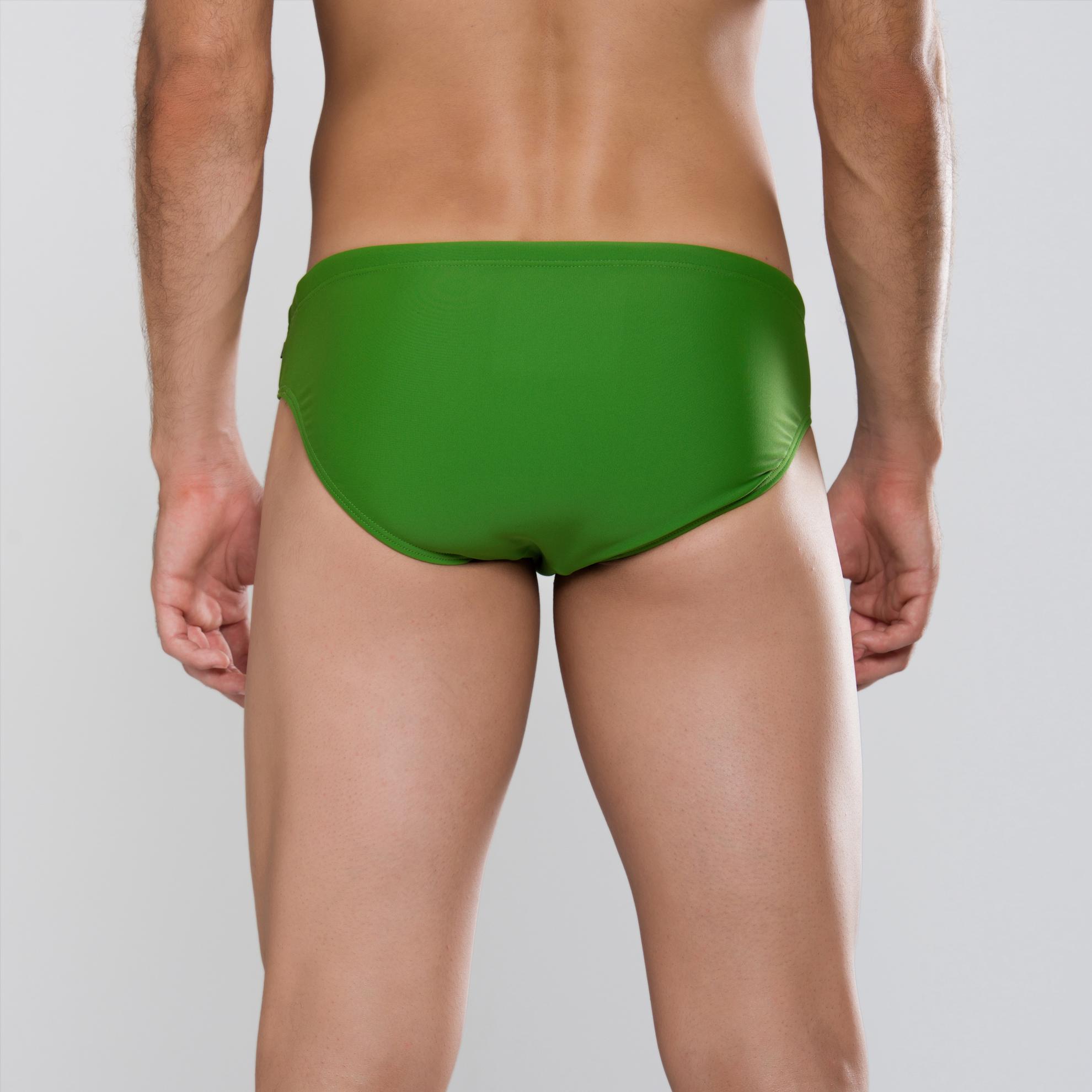 MÏAU Sport Brief Colours Nature Green men's swim brief