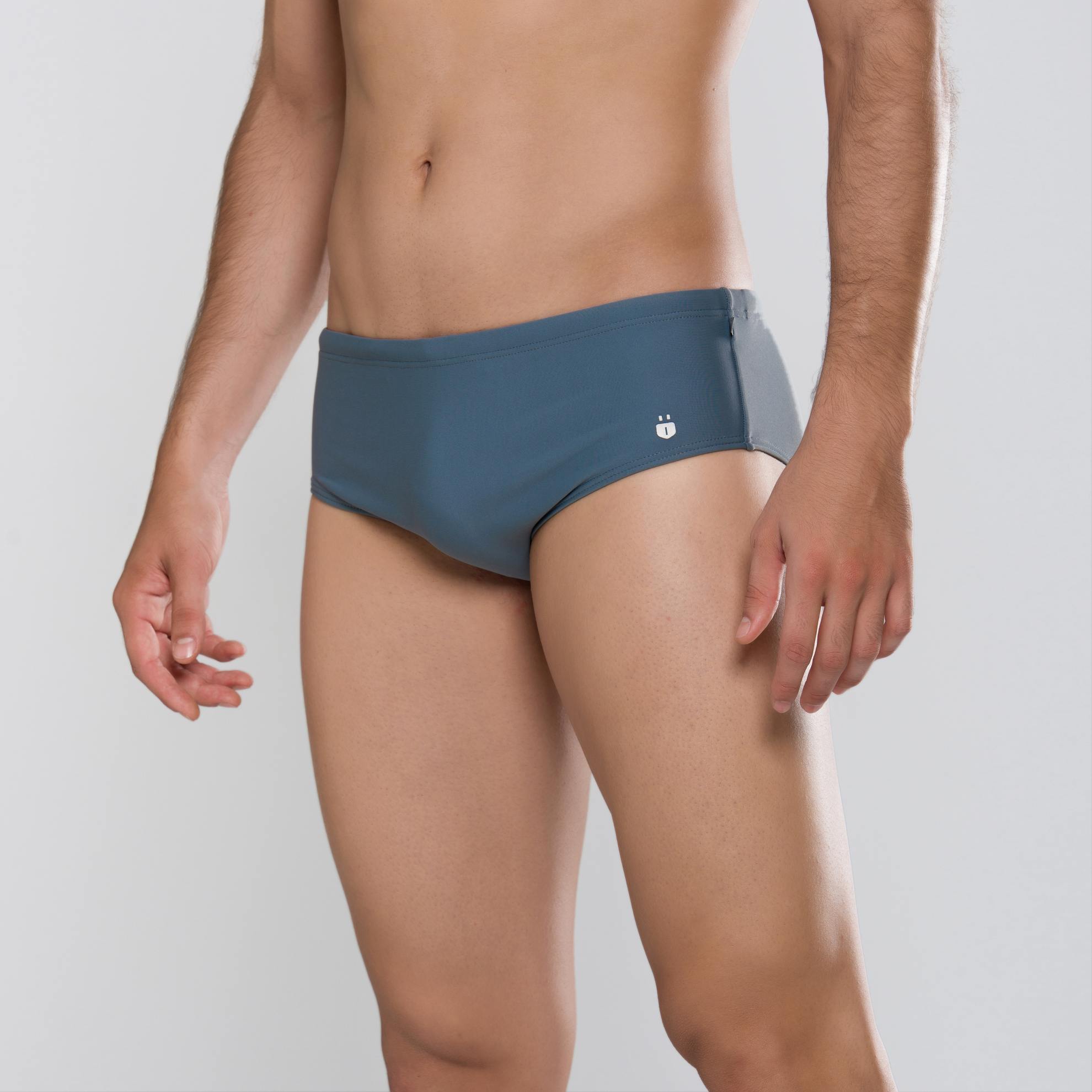 MÏAU Smart Brief Colours Miau Grey men's swim brief