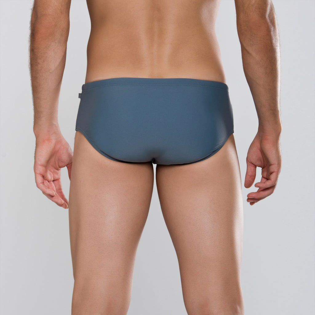 MÏAU Smart Brief Colours Miau Grey men's swim brief
