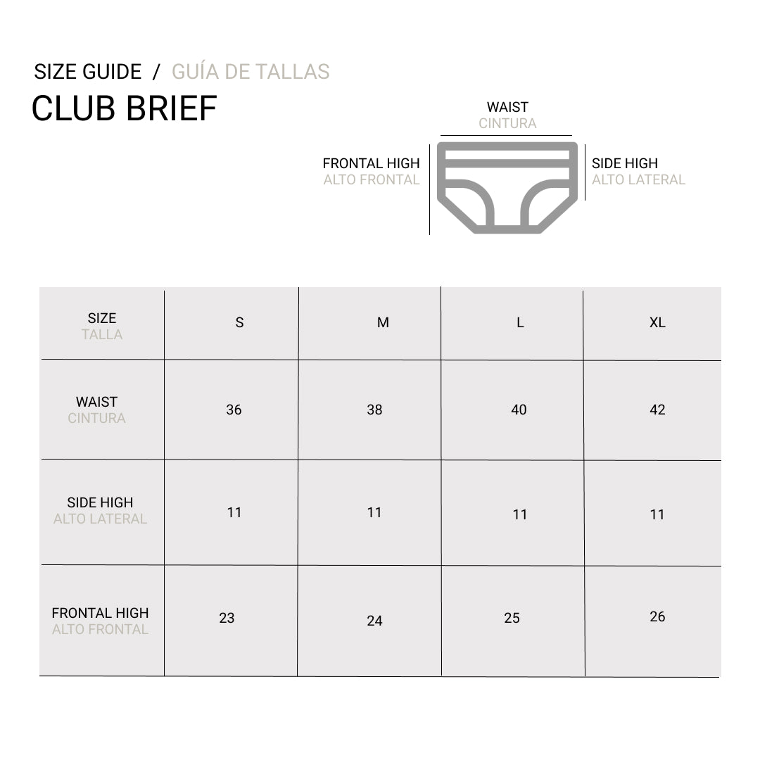 MÏAU Club Brief Geo men's swim brief