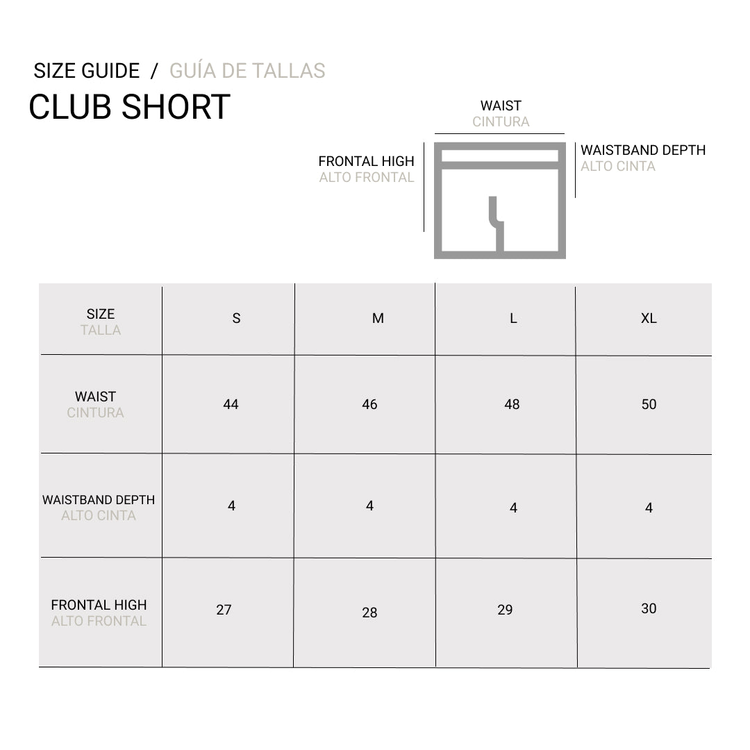 MÏAU Club Short Geo men's swim shorts