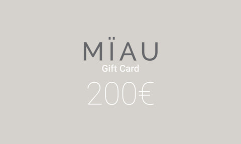 MÏAU gift card 200