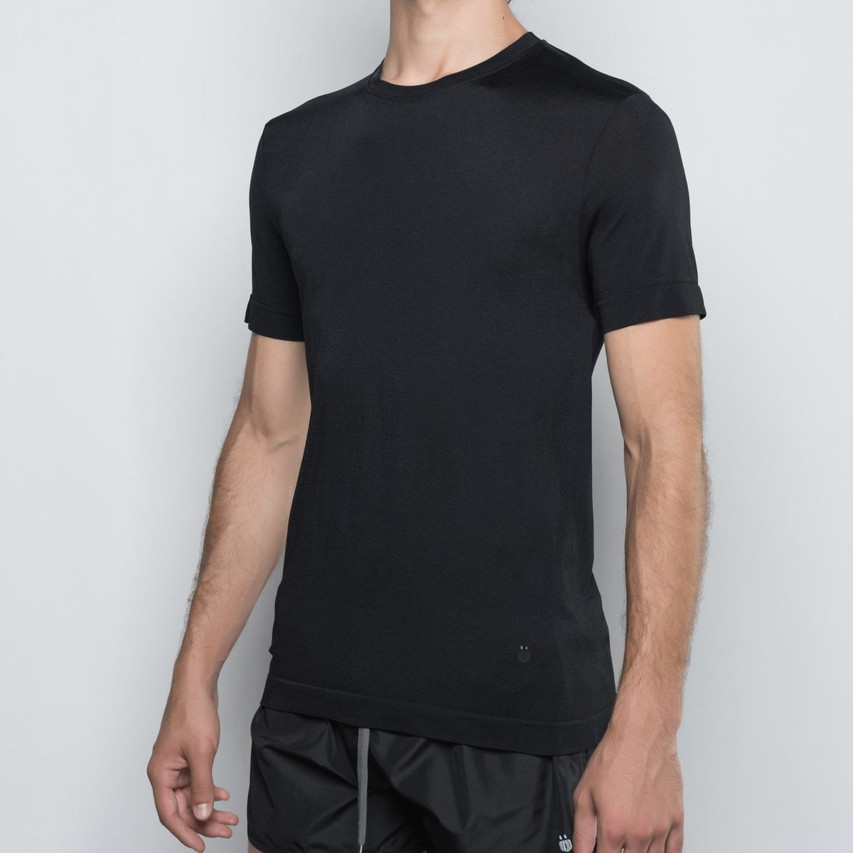 MÏAU UV Protection T-Shirt Club Black men's UV protection T-shirt